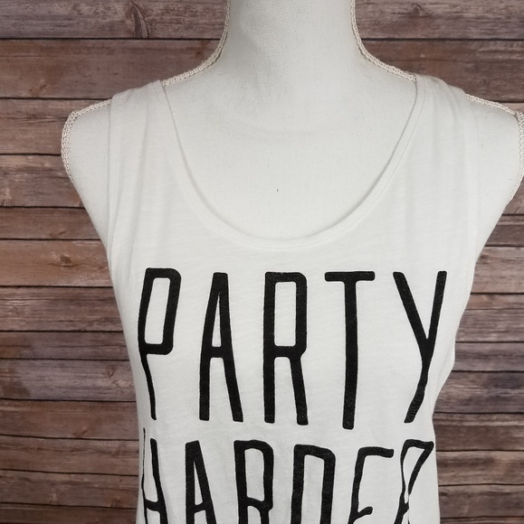 VS PINK Party Harder Spring Break 2014 Crop Tank - Picture 3 of 6